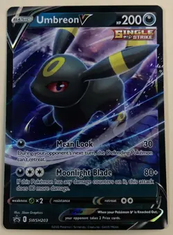 Umbreon V SWSH203 SWSH: Sword & Shield Promo Cards Holo - Image 2