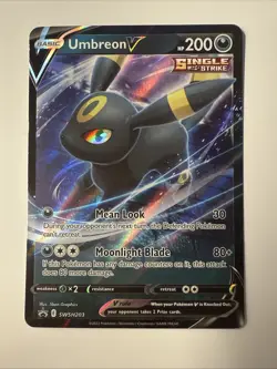 Pokemon TCG Umbreon V SWSH203 SWSH: Sword & Shield Promo Cards Holo - Image 1
