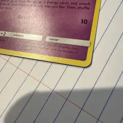 Shining Mew Holo Card 40/73 Shining Legends Series Pokemon Read - Image 2