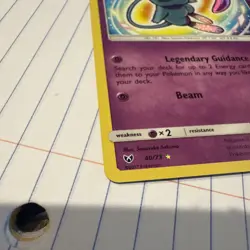Shining Mew Holo Card 40/73 Shining Legends Series Pokemon Read - Image 3