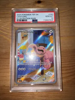 Lickitung 180/162 PSA 10 Temporal Forces IR Full Art Graded Pokemon Card - Image 1