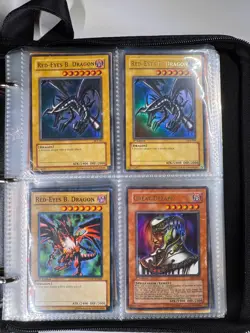 Yugioh Childhood Collection Vintage Cards Full Lot Only (comes with binder/bulk) - Image 1