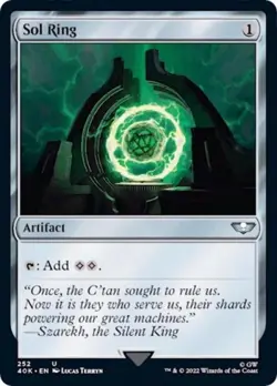 NM U - Sol Ring (252): Universes Beyond: Warhammer 40K - Image 1