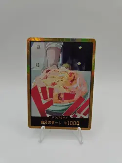 DON Card Sanji PRB-02 [Gold Frame] THE BEST vol.2 One Piece Japan - Image 1