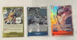 One Piece TCG Foil Card Lot 11 CARDS NM - Image 2