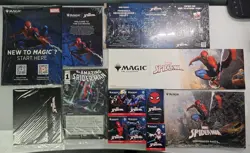 MTG Magic The Gathering Spider-Man Lot Welcome Decks Guides Store Kit Jumbo Card - Image 1