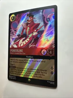 Powerline - World's Greatest Rock Star 110/204 Fabled HOLO Disney Lorcana Card(B - Image 5