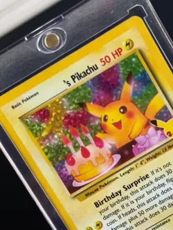 PIKACHU 50 HP Birthday Surprise Foil, Card #24 NM - Image 2