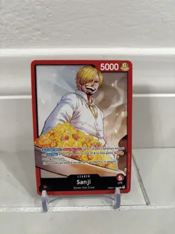 One Piece Card Game Sanji (PRB01-001) - Premium Booster -The Best- - Image 1