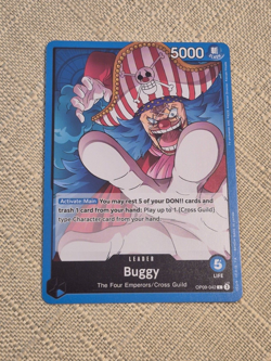 Buggy Leader OP09-042 Emperors in the New World ONE PIECE Card English - Image 1