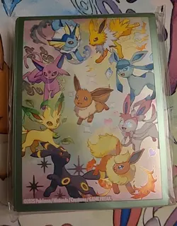 Pokemon Prismatic Evolutions Super Premium Collection Card Sleeves New Sealed - Image 1