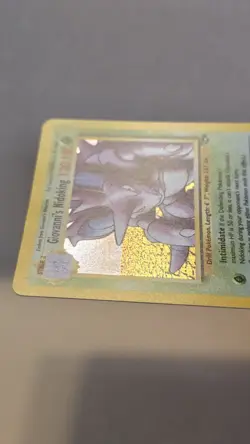 Pokemon TCG Giovanni's Nidoking Gym Challenge Holo Card 7/132 Unlimited - Image 4