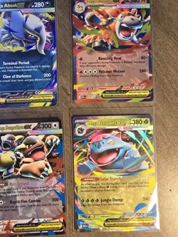 Mega Ex Lot Pokemon TCG Mega Evolutions 7 EX Cards - Image 4