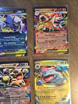 Mega Ex Lot Pokemon TCG Mega Evolutions 7 EX Cards - Image 5