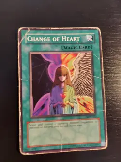 Change of Heart SDY-032 DAMAGED Common Yugioh TCG Card - Image 1