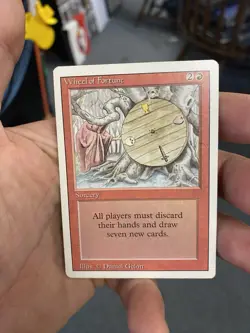 MTG Magic the Gathering Wheel Of Fortune Revised Edition Card - Image 3