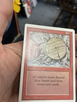 MTG Magic the Gathering Wheel Of Fortune Revised Edition Card - Image 4