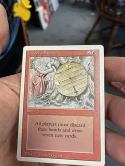 MTG Magic the Gathering Wheel Of Fortune Revised Edition Card - Image 5