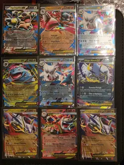 Pokemon Mega Evolution EX Lot - 9 Card Listed Lot - Image 1