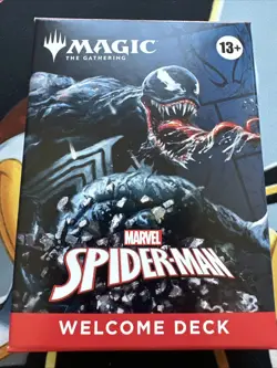 Venom Black Magic The Gathering Disney MTG Marvel Spider-Man Welcome Deck Sealed - Image 1