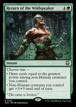 Return of the Wildspeaker Regular - Modern Horizons 3 Commander MTG-NM - Image 1
