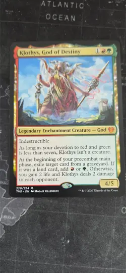 MtG Klothys, God of Destiny - Image 1