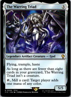 The Warring Triad R Legendary Artifact Creature - God Commander: FINAL FANTASY 9 - Image 1