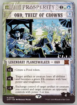 Oko, Thief of Crowns Outlaws of Thunder Junction: Breaking News Regular - Image 1