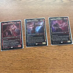 MTG Foil Secret Lair SLD Mogis, Keranos, Purphoros, God of the Forge MINT - Image 1