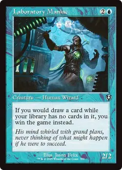 Retro LABORATORY MANIAC x1 mtg NM-M Innistrad Remastered 1 Unc - Image 1