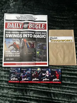 SDCC 2025 Magic The Gathering x Spider-Man Welcome Deck COMPLETE W/ Comic - Image 1