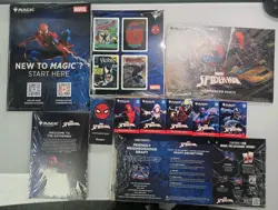 MTG Magic The Gathering Spider-Man Lot Welcome Decks Guides Store Kit Marvel - Image 1