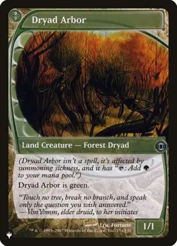 Dryad Arbor The List LP MTG - Image 1