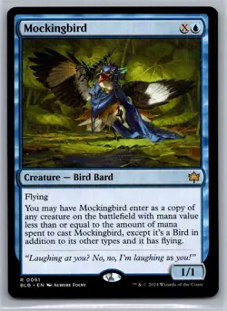 Bloomburrow #61 Mockingbird - Image 1