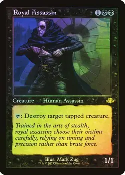 MTG - Royal Assassin - Retro Foil - Dominaria Remastered - Magic the Gathering - Image 1