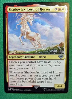 MTG - Shadowfax, Lord of Horses - Lord of the Rings: TOME - Pack Fresh!! - Image 1