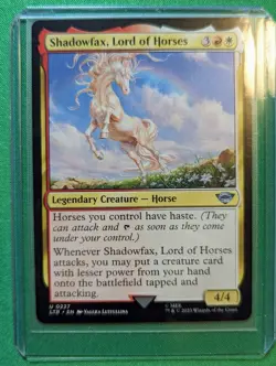 MTG - Shadowfax, Lord of Horses - Lord of the Rings: TOME - Pack Fresh!! - Image 2