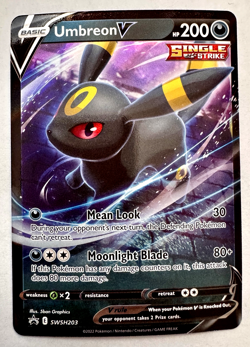 Umbreon V SWSH203 - NM - Holofoil Promo Rare Pokemon Card TCG - Image 1