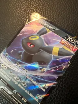 Umbreon V SWSH203 Black Star Promo Ultra Rare 2022 Pokemon Y2 PACK FRESH NM - Image 3