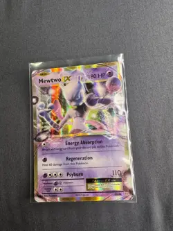 Mewtwo EX 52/108 XY: Evolutions- NM Ultra Rare Pokemon Card - Image 3