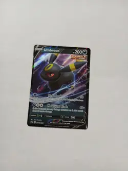 Pokemon Umbreon V Sword And Shield Promo Near Mint Condition ●144 - Image 3
