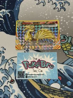 Ninetales BREAK 16/108 Holo Rare BREAK Pokemon TCG XY - Evolutions LP - Image 1
