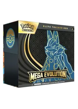 Pokemon TCG Mega Evolution Elite Trainer Box (Lucario) ETB PRESALE 9/26 - Image 1