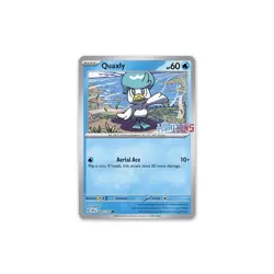 Pokemon Center HORIZONS Stamped Quaxly 050/191 & Terapagos 161/191 Promo SEALED - Image 4