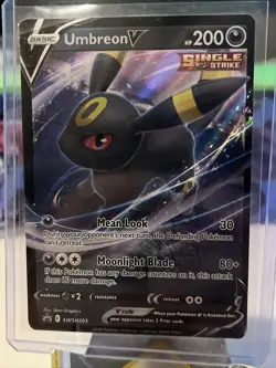 Pokemon TCG Umbreon V SWSH Black Star Promos SWSH203 Holo Promo NM - Image 1