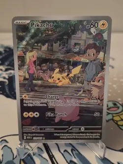 2023 Pokemon SV 151 MEW EN Pikachu #173/165 - Image 1