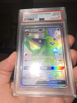 Pokemon Espeon GX Hidden Fates SV60/SV94 Shiny Vault PSA 10 - Image 3