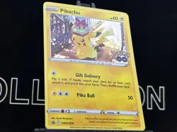 Pokemon TCG GO Pikachu SWSH234 Black Star Promo Cosmos Holo 2022 VLP - Image 4