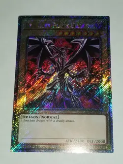 YUGIOH Red-Eyes Black Dragon (RA03-EN081) Platinum Secret Rare 1st Edition - Image 1