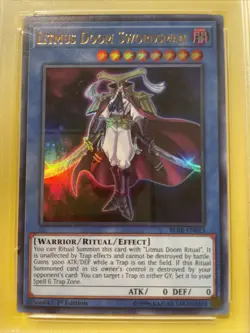 YuGiOh LITMUS DOOM SWORDSMAN #BLRR-EN013🔥PSA 9 MT🔥1st EDITION-2018 ULTRA RARE - Image 3